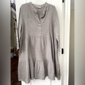 100%Linen dress Made in Italy